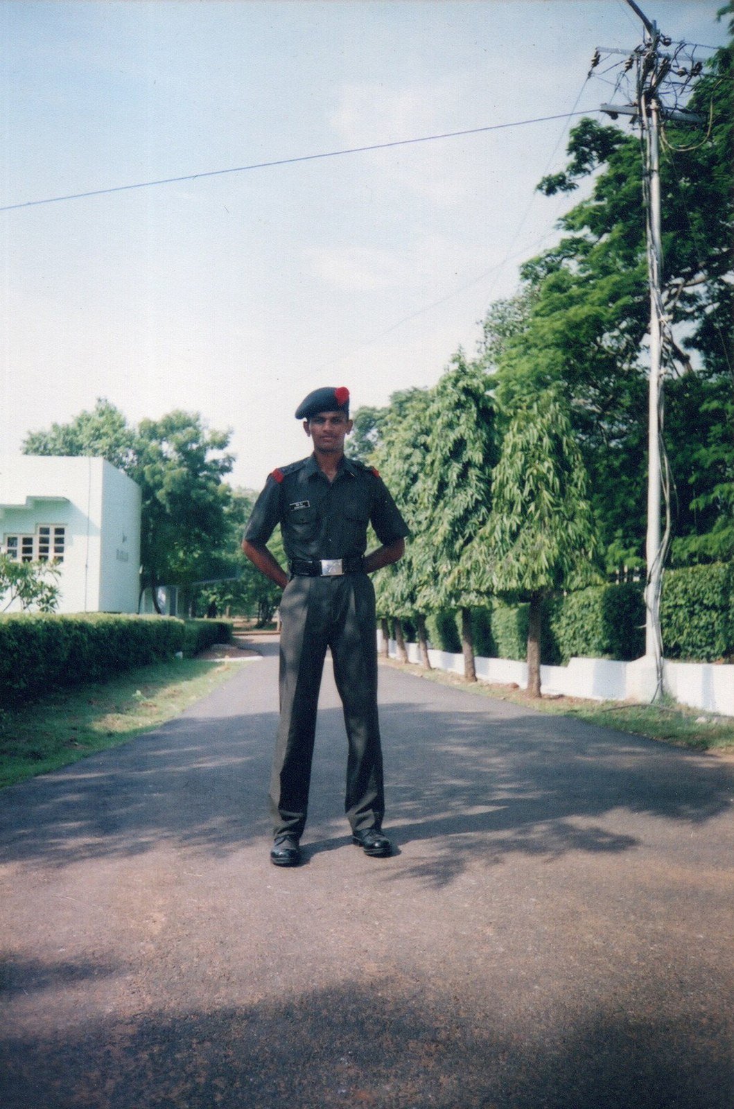 In uniform, Indian Army